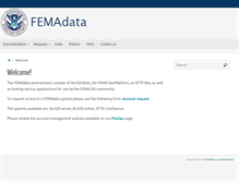 Tablet Screenshot of femadata.com